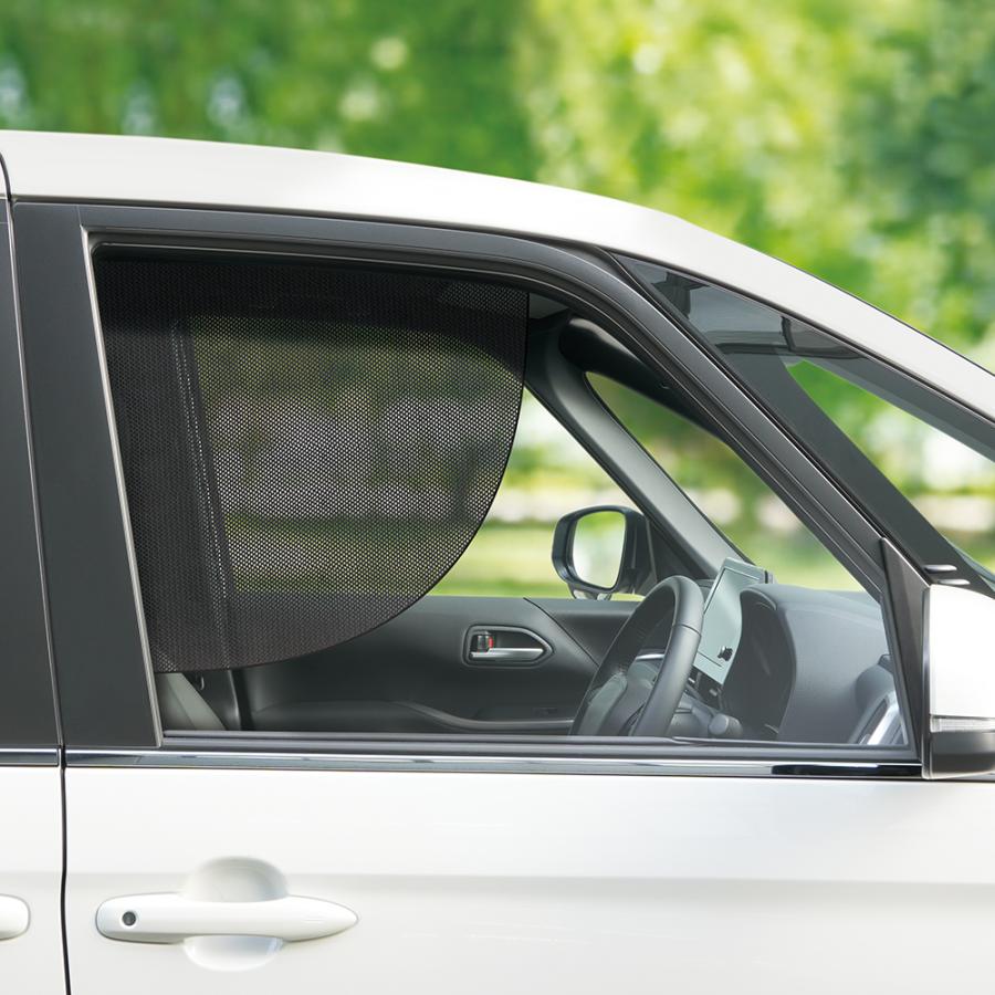 槌屋ヤック LS141 BIG サイドシェード メッシュ 便利グッズ 車 日除け