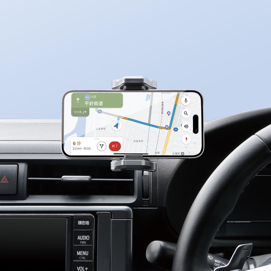 槌屋ヤック GR86 ZN8 / BRZ ZD8 専用 スマートフォンホルダー 車