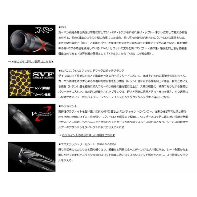 DAIWA（ダイワ） モアザン モバイル 87MLB-5 （MORETHAN MOBILE