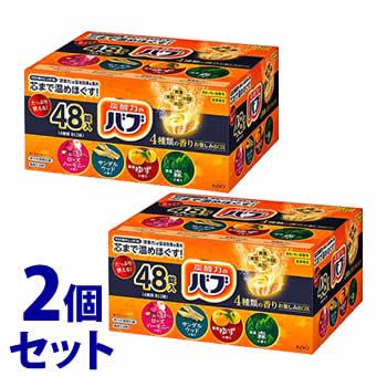 バブ 《セット販売》 花王 4種類の香りお楽しみBOX (48錠)×2個セット