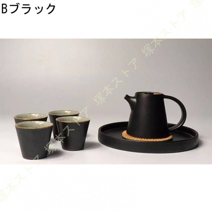 茶器 セット 急須セット お茶セット 和風 湯呑み 茶道具 磁器 茶托付き