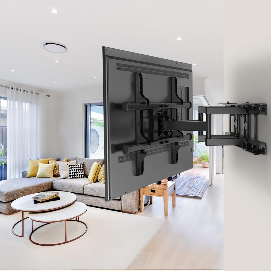 PERLESMITH テレビ壁掛け金具 32?75インチ対応 フルモーション式 耐