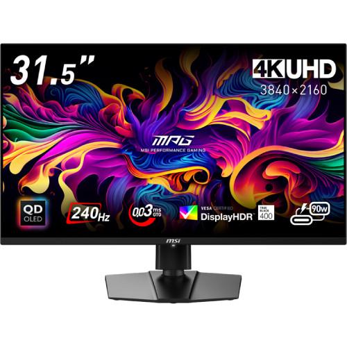 MPG 321URX QD-OLED 31.5インチ 4K ゲーミングモニター 240Hz 0.03ms