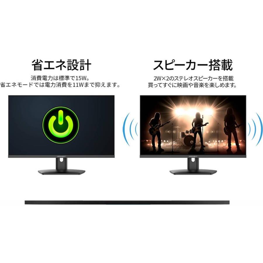 JN-IPS238G180Q 23.8インチ WQHD(2560x1440) ゲーミングモニター 180Hz