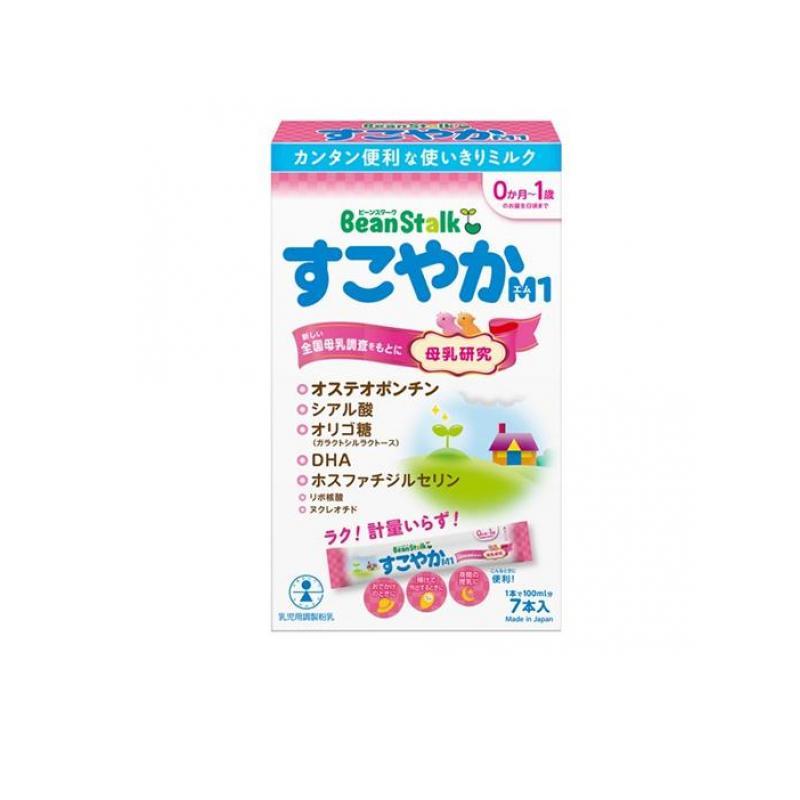 ビーンスターク すこやかM1 スティック 乳児用粉ミルク 13g× 7本入 (1