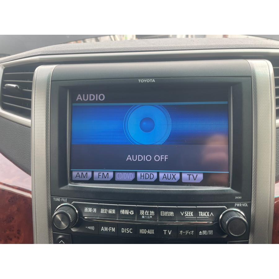 トヨタ純正HDDナビ 86100-58063 2011年春地図 20系ヴェルファイア