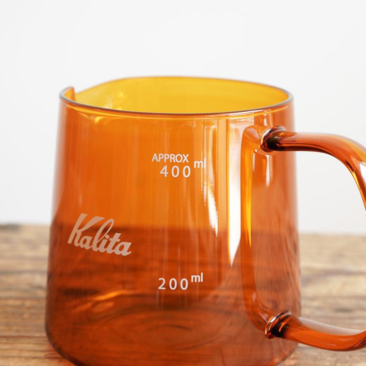 Kalita（カリタ） 【数量限定】Kalita Jug400 アンバー（1〜2杯用
