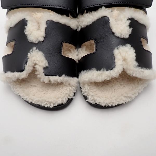 HERMES（エルメス） サンダル 35サイズ シプレ 美品 22cm相当 ムートン