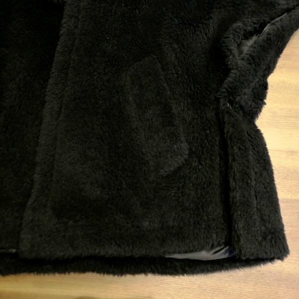 Max Mara（マックスマーラ） テディベア ケープ アルパカ ブラック