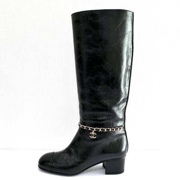 CHANEL（シャネル） ロングブーツ HIGH BOOTS G35006 #35.5 22.5cm