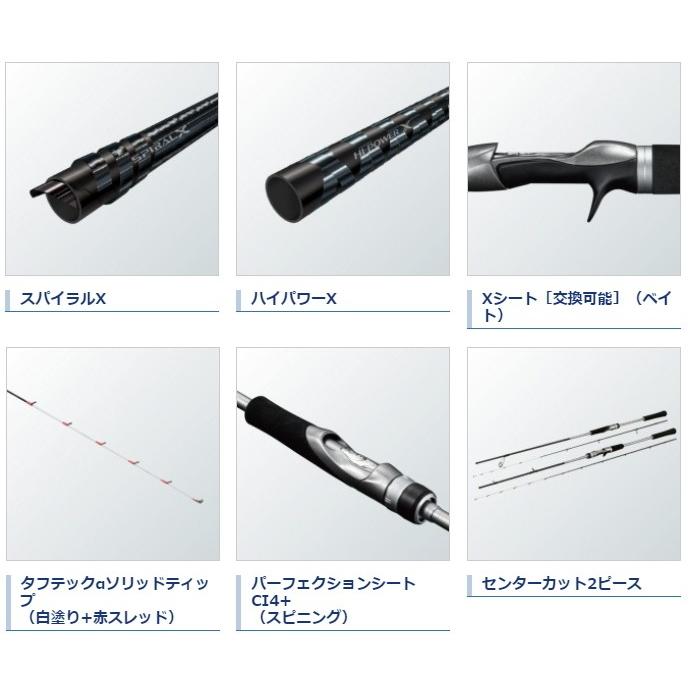 シマノ（SHIMANO） 船竿 20 クロスミッション B66ML-S ベイトモデル