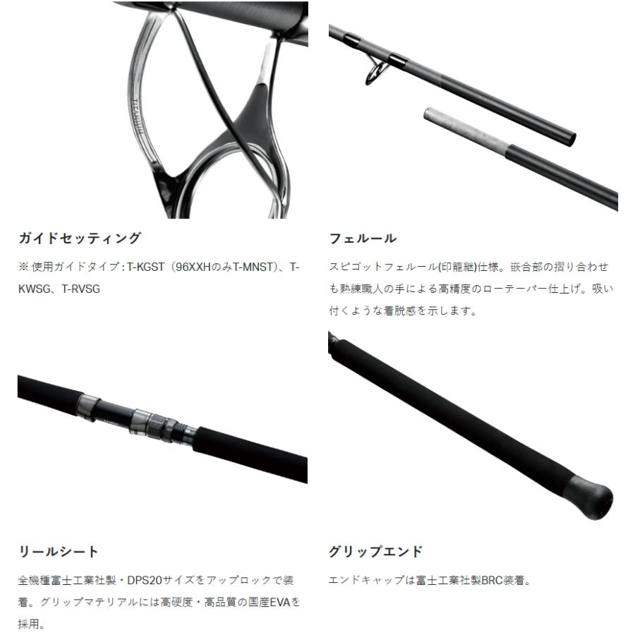 Gamakatsu（がまかつ） ラグゼ アークフレックス RS S106XH+