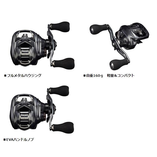 DAIWA（ダイワ） ベイトリール 20 アドミラ A100XHL 左ハンドル / 釣具