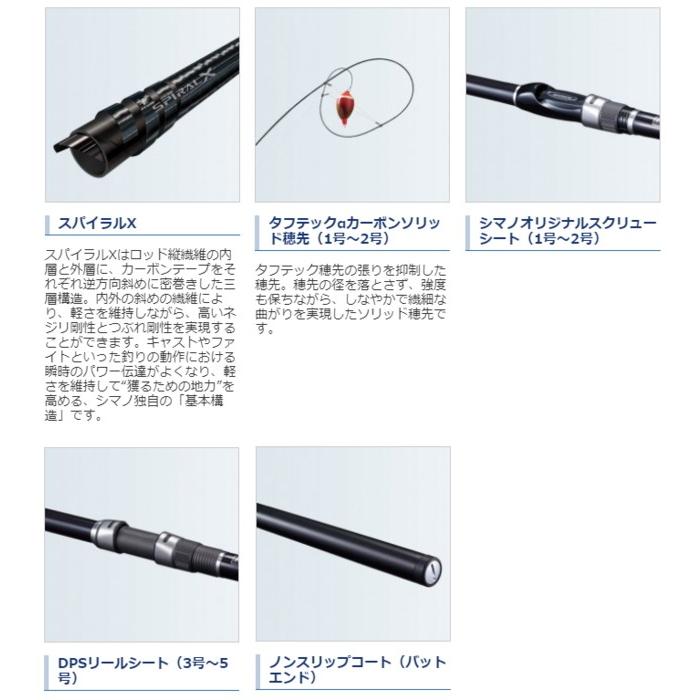 シマノ（SHIMANO） 磯竿 20 アドバンス イソ 4号-520PTS / shimano