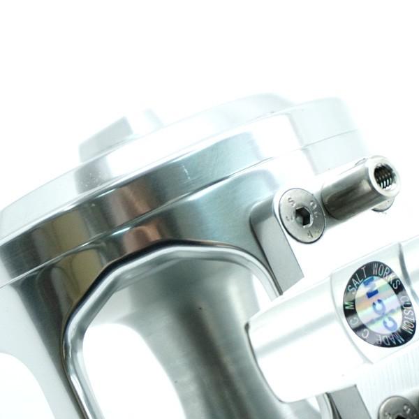 アルテクノスゴリラ 20 CCMチューン シルバー/J132M ベイトリール 美品