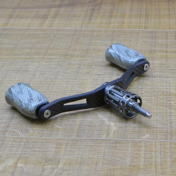 スタジオコンポジット RC-SS-W 96mm ダブルハンドル ガンメタ シマノ用