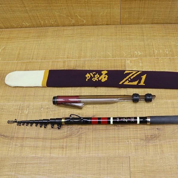 がまかつ がま石 Z1 くわせ MH-525/ X072L 美品 gamakatsu 磯竿 石鯛