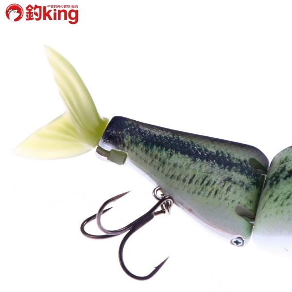 DRT タイニークラッシュ 6.6 替テール付/N447M ブラックバス バス釣り