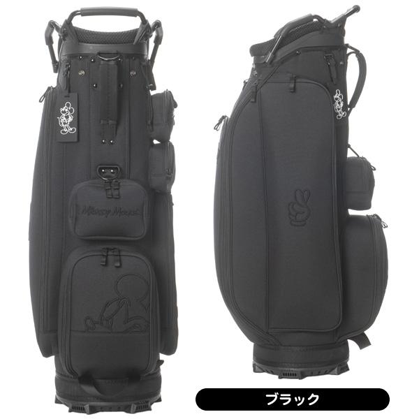 Disney（ディズニー） XYMG4FC1 ブラックミッキー キャディバッグ