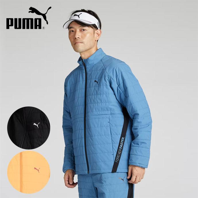 PUMA（プーマ） ゴルフ メンズ アウター ストレッチライト中綿スタンド