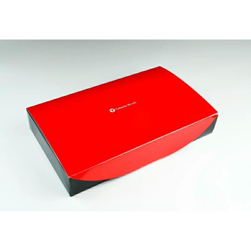 竹田ブラシ 合皮オリジナルケース入り スターターセット ベーシック椿