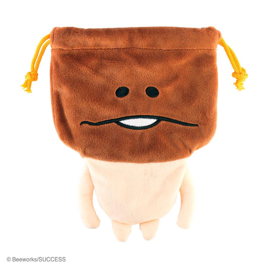 おさわり探偵なめこ栽培キット ぬいぐるみ巾着 ティーズファクトリー