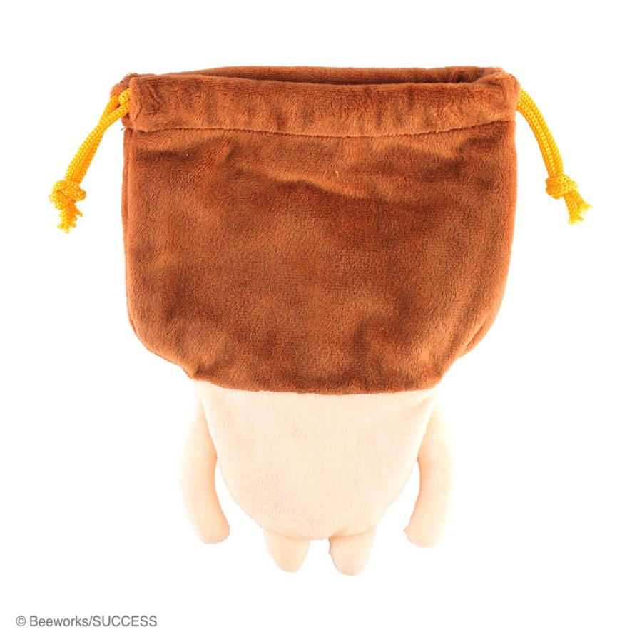 おさわり探偵なめこ栽培キット ぬいぐるみ巾着 ティーズファクトリー