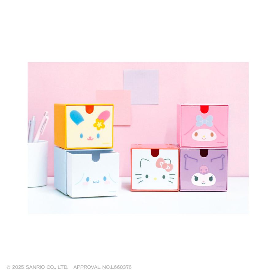 予約】サンリオキャラクターズ スタッキングチェスト ティーズ