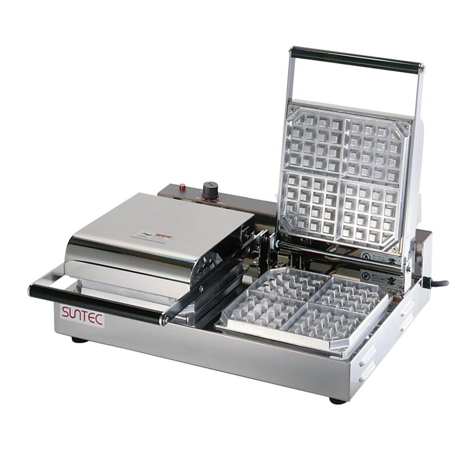 サンテック (SUNTEC) ベルギーワッフルベーカー 2連式 SBW-200-4 : 宝