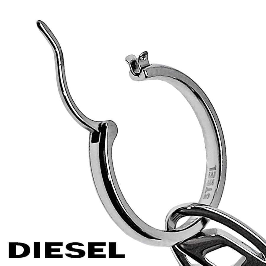 DIESEL（ディーゼル） ピアス 片耳 ユニセックス アクセサリー フープ