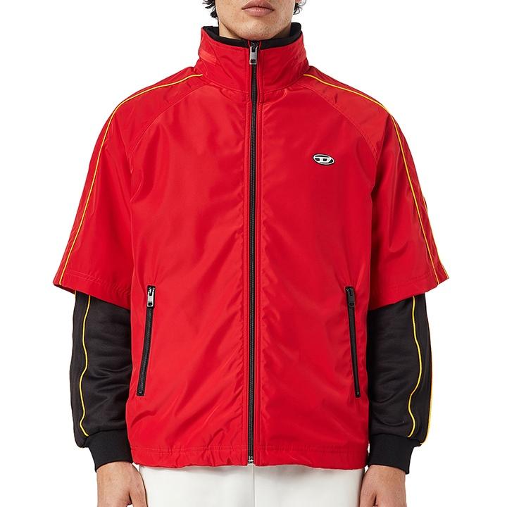 DIESEL（ディーゼル） ナイロンジャケット メンズ ワンポイント