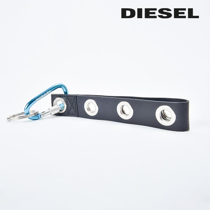 DIESEL（ディーゼル） ストラップキーホルダー メンズ 牛革 本革