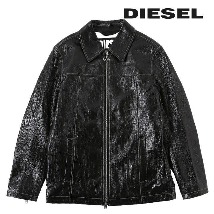 DIESEL（ディーゼル） シープスキンレザージャケット メンズ 羊革 本革