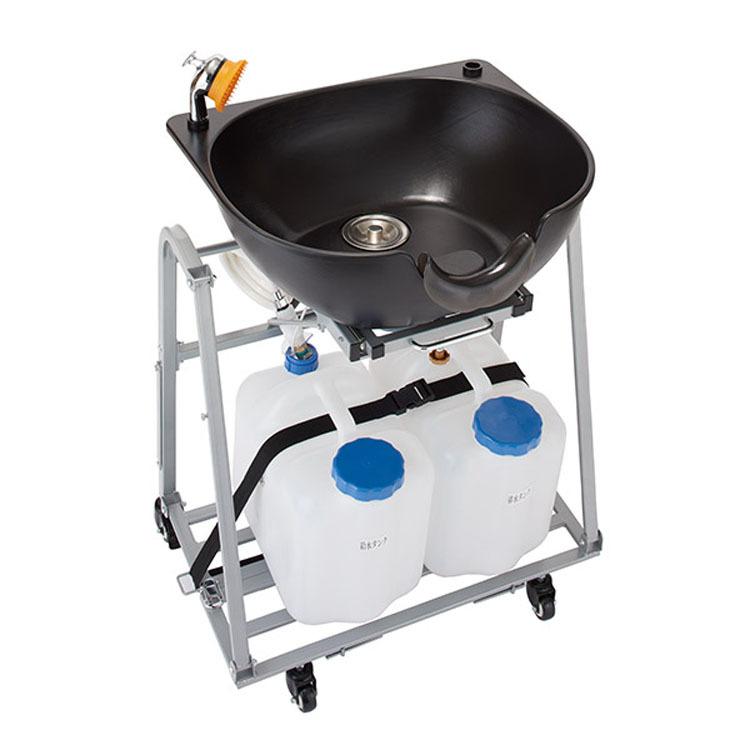 折りたたみシャンプー台ST 付属品、付属収納キャリーバック付き (送料