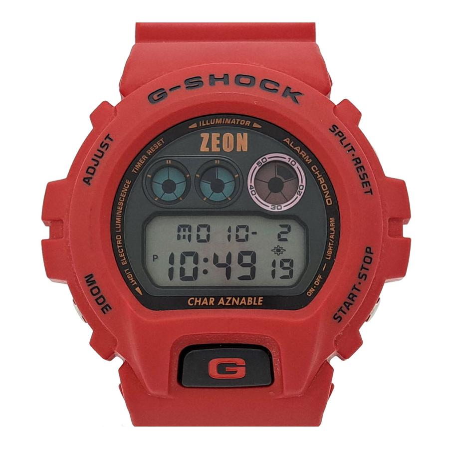 CASIO（カシオ） G-SHOCK ザク ガンダム コラボ シャア専用 DW-6900FS