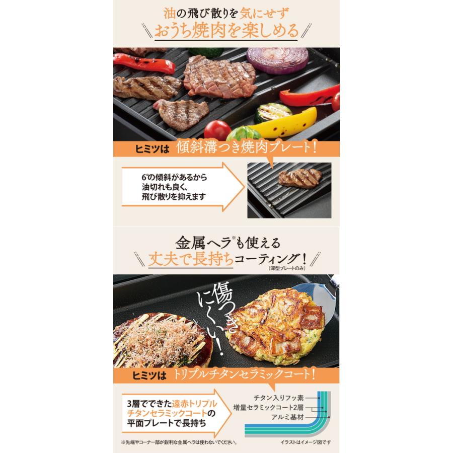 象印：ホットプレートやきやき(ブラック)/EA-KF20-BA : メロウハウス