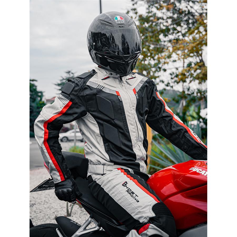 バイク用上下セット メンズジャケット パンツ ライナー付き バイク用