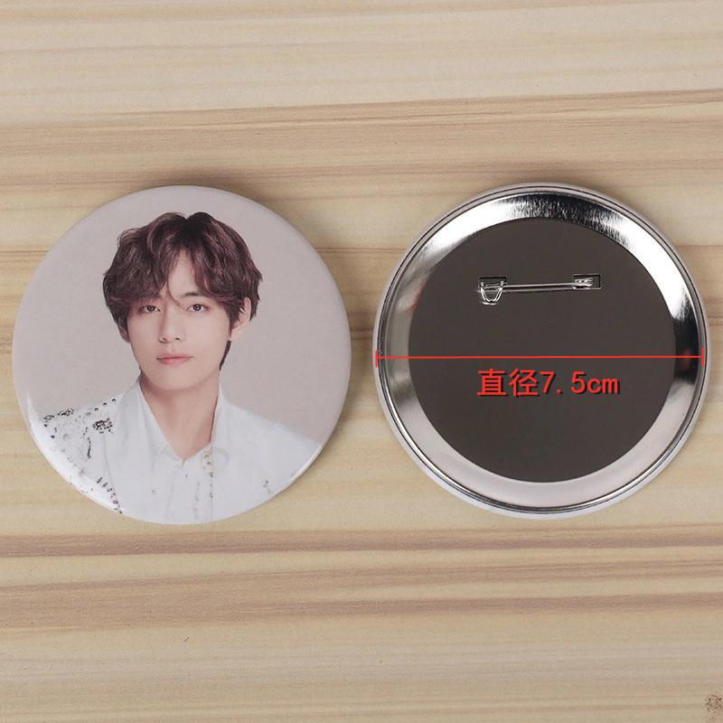 2番目半額 送料無料 K-POP 缶バッジ BTS 防弾少年団 缶バッチ BTS