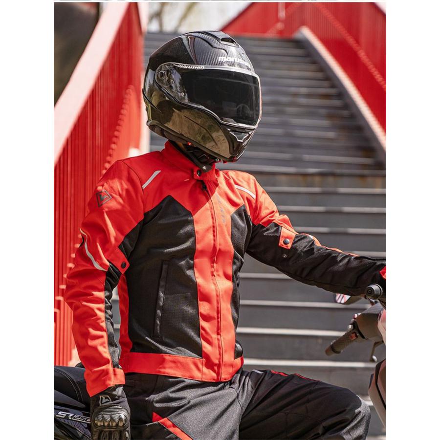 バイクウエア バイクジャケット メンズジャケット 夏用 プロテクター