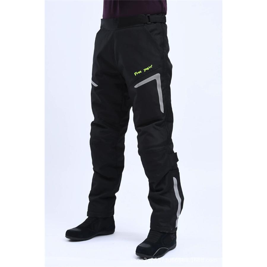 秋冬 防寒バイクパンツ ライダーパンツ プロテクター付き バイクウェア