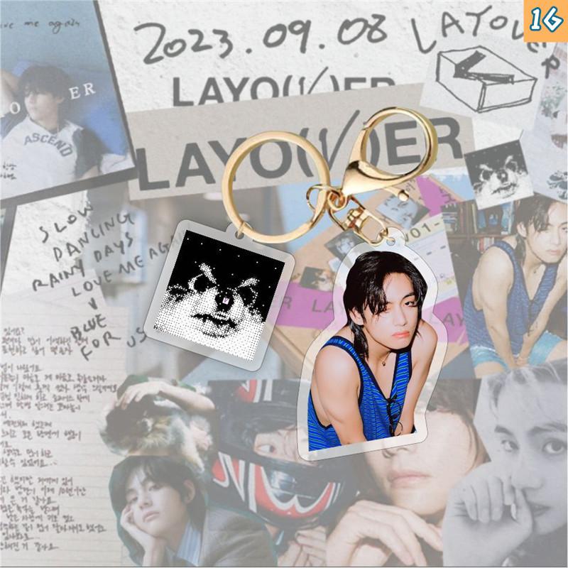 2番目半額 Vグッズ テヒョン 防弾少年団 BTS バンタン キーリング