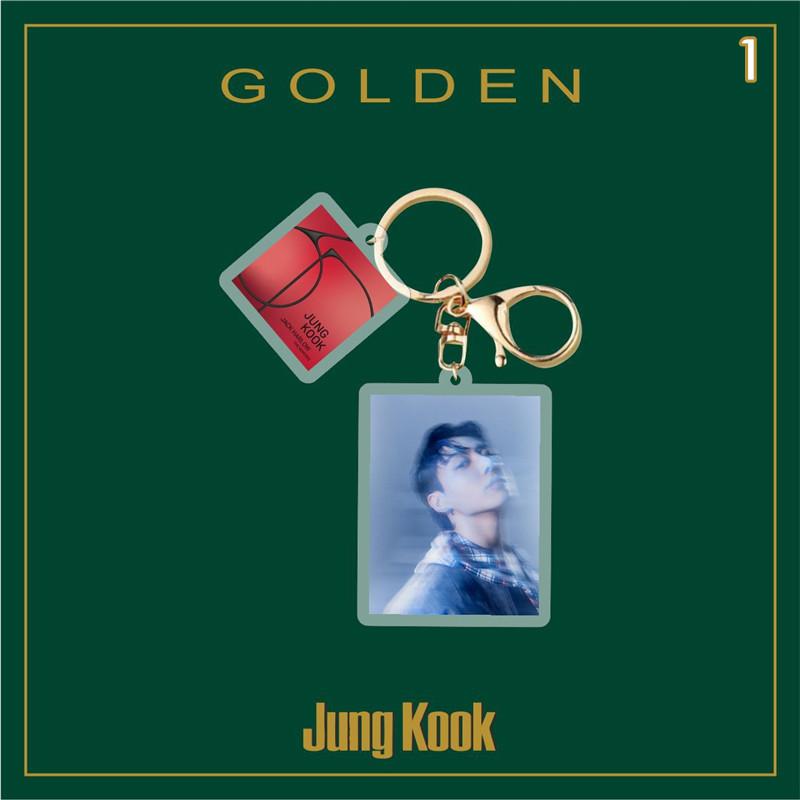 2番目半額 Jung Kookグッズ グク GOLDEN 防弾少年団 BTS バンタン 3D