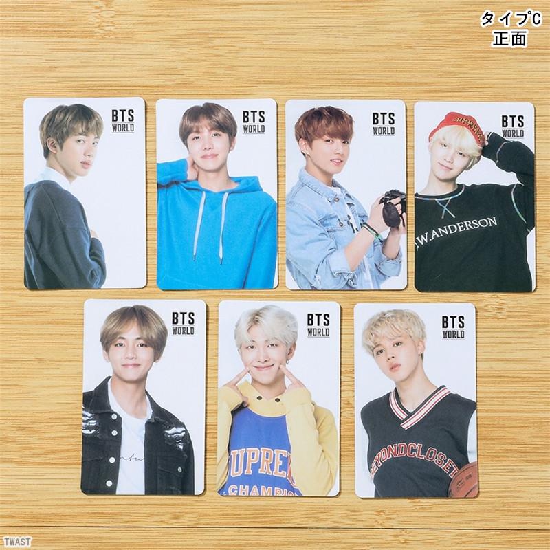 BTSグッズ フォト カード 7枚 セット トレカ 防弾少年団 バンタン 写真