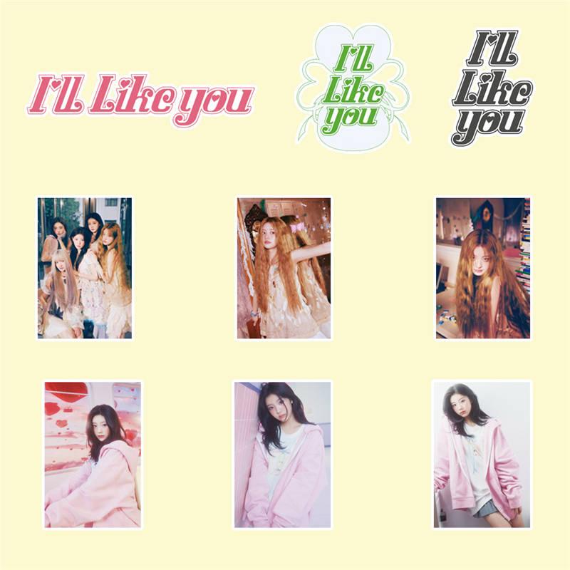 ILLITグッズ シール シールセット 96枚 アイリット I'LL LIKE YOU ス