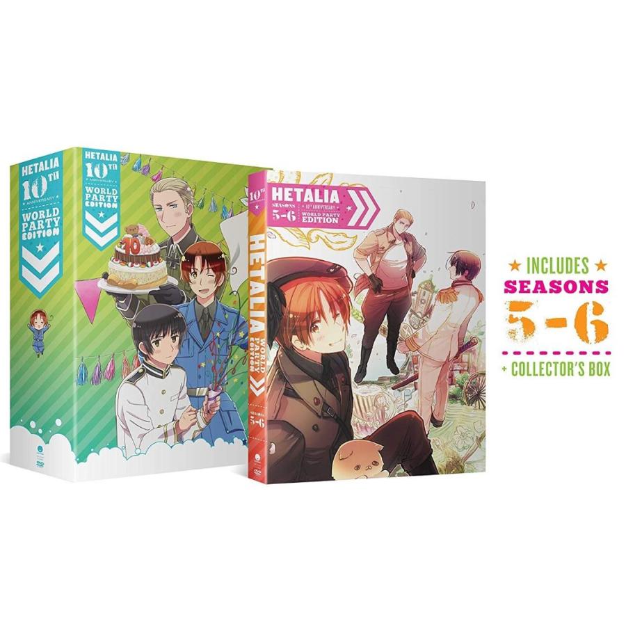 ヘタリア 10周年記念コレクション2 第5/6期 全40話+OVA4話BOXセット