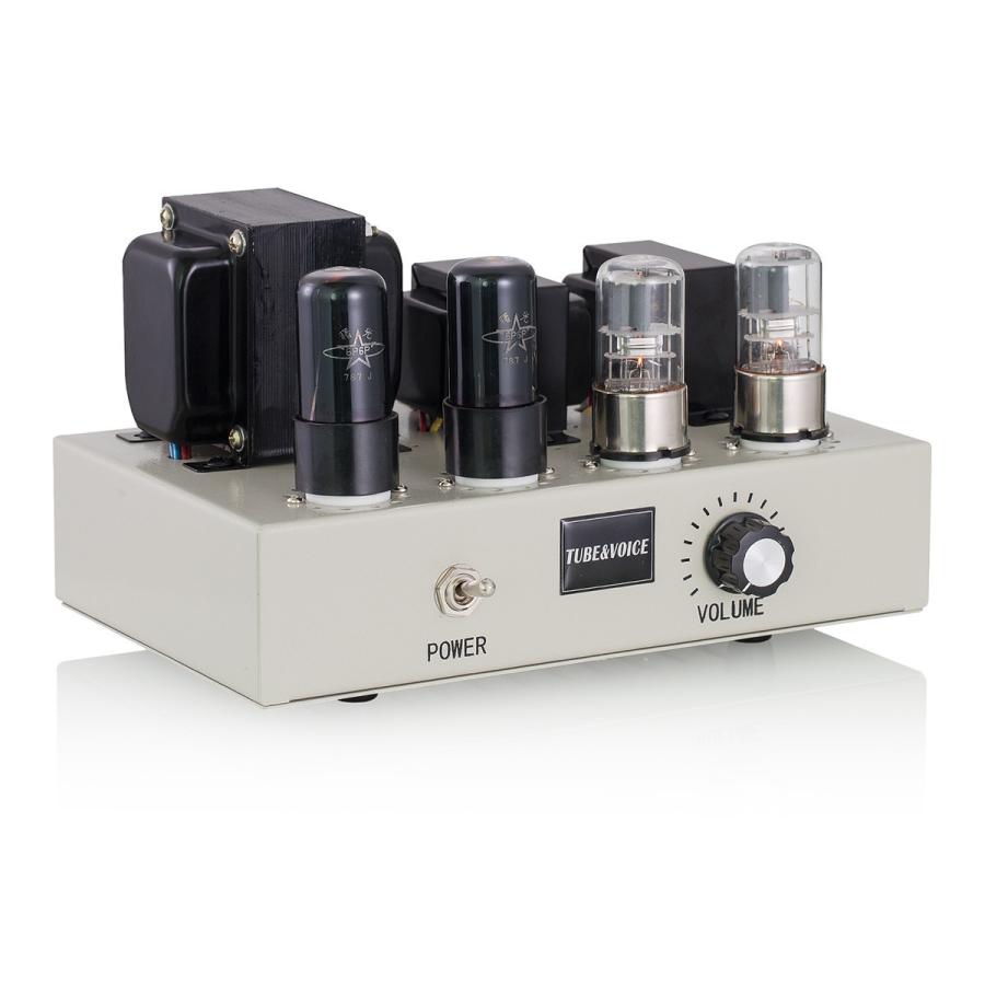 HiFi 6P6P 真空管アンプ ステレオ クラスA シングルエンド