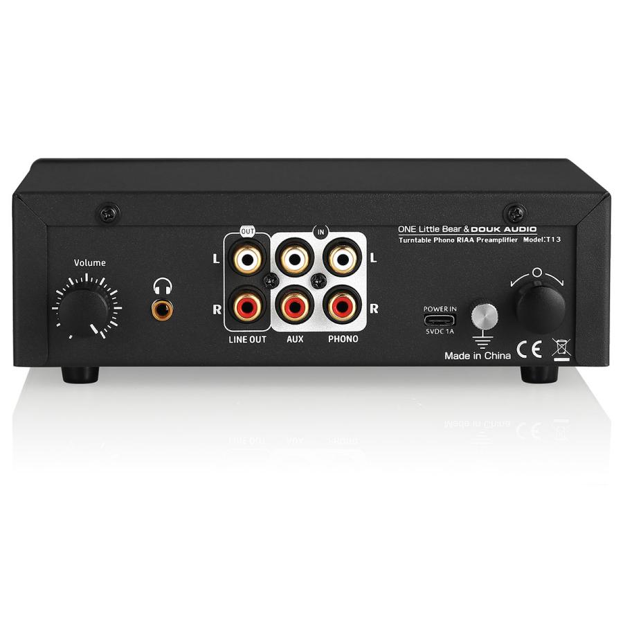 Nobsound T13 Phono フォノ プリアンプ MM レコードプレーヤー用