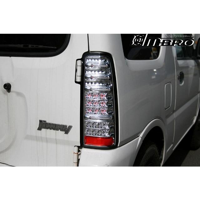 LED テールランプ ジムニー JB23 サンダーLEDテール スズキ クローム