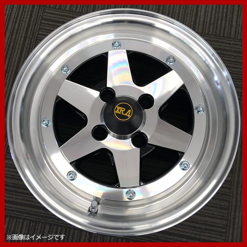 アルミホイール ロンシャン XR4 4本セット タイヤ付き アルト アルト