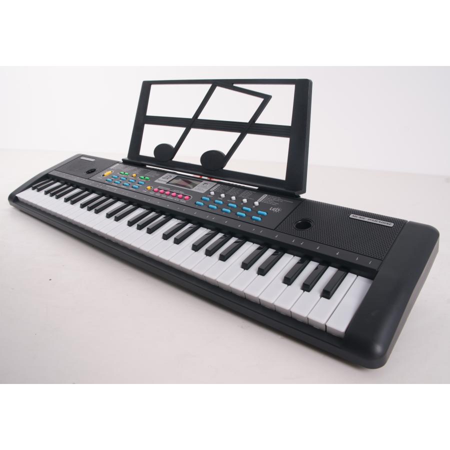 電子ピアノ 61鍵盤 キーボード 光る鍵盤 ガイド機能付き ピアノ 音色